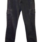 CAbi Bittersweet Cargo Stretchy Skinny Leg Casual Pants grey size 4 Photo 0