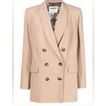 L'Agence Jayda Double Breasted Blazer in Cappuccino Size 0 Photo 5