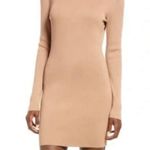 Open Edit Long Sleeve Sweater Minidress Photo 0