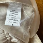 Tuckernuck NEW  Pomander Place Cava Pleated Wide Leg Pants Trousers Cream Small Photo 7