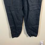 Athleta Black Cabo Linen Joggers Women’s 4 Photo 3