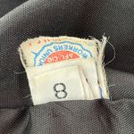 New York Girl Long Peacoat Black White Size 8 Photo 8