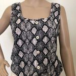 Caution to the Wind Womens Knitted Top Tie Front Size Medium Juniors New Photo 0