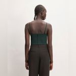 Everlane NWT  The Structured Cotton Bustier Photo 4