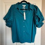 She & Sky Puff Sleeve Top Photo 0