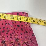 Worthington Womens Skirt Pink Paisley 100% Silk Long Faux Wrap Zip Size 10 Photo 5