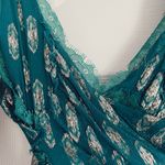 Free People Teal Vintage Maxi Dress Photo 7