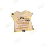 Hanes Women's XL T-Shirt, Light Pink, Gold Elephant Design, Graphic Tee, Summer Photo 2