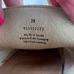 Free People  Mules 39 At Ease 2.0 Loafer Suede Embossed Leather Cafe Beige Womens Photo 8