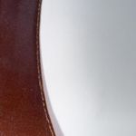 Vintage Sandy Duftler Y2K 90s White Leather Chunky Buckle Statement Belt XS/S Photo 12