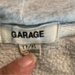 Garage  women's XS cropped grey hoodie Photo 2