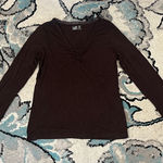 Horny Toad Chocolate Brown Top Photo 0