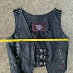 Milwaukee Leather Women's Vest Eagle Embroidery, Size M Pink Size M Photo 7