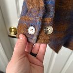 Wilfred  Free Women’s Ganna Utility Plaid Wool Shirt Jacket Size XS Photo 7