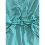 Athleta  Marlow Short Sleeve Romper with Pockets Gulf Green Size Small Photo 2