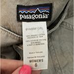 Patagonia Water Girl Size 6 Women’s Pants 100% Organic Cotton Outdoor Roll Up Photo 1