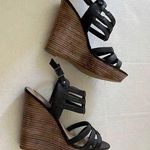 Kenneth Cole Reaction Black Strappy Wedge Photo 0