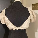 Dippin' Daisy's 💜 NWT Dippin’ Daisy’s Marla Crop Top Tie Front Cover Up in Beige Photo 1