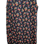 Dress Barn  Plus Size 20W Dress Floral Rayon Maxi Shift Grunge VTG‎ Y2K Black 116 Photo 0