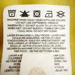 Nike  | Dri Fit Ribbed Tackerback Tank Top Yellow Sleeveless Athletic | Small Photo 6