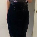Leshop velvety tuxedo fit skirt. Xs Photo 0