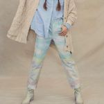 Free People  Maggie Scenic Jeans  in Multi size 25 NWT Photo 1