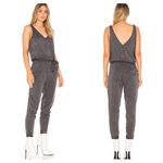 Chaser Revolve  Heirloom Acid Wash Gray Jumpsuit small Photo 1