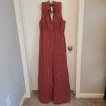 Anthropologie Maeve Women's Size 14 Farida Micro Floral Mock Neck Jumpsuit Photo 2