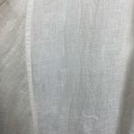 Flax Cream Linen Tank&Long Sleeve Open Drape Front Jacket Sz.S Photo 15