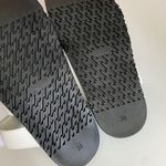 White Slide Velcro Top Sandals Size 8 Photo 1