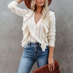 Elan Josalee Button Front Knit Cardigan Photo 0