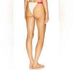 MONTCE Sandra Bikini Bottom in Cream & Raspberry, SMALL, BRAND NEW, $92 Pink Photo 2