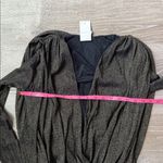 Abercrombie & Fitch NEW  Long-Sleeve Draped Deep-V Bodysuit Small Photo 7