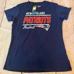 NFL NWT New England Patriots Womens Shirt  Team Apparel Football Size Large Photo 0
