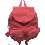 Kipling  Pink Nylon Backpack Photo 0