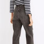 Madewell - Baggy Straight Jeans in Cavell Wash Ripped Edition Slouchy Denim Photo 1