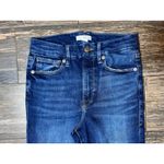 Good American  High Rise Flare Jeans Size 00-4 Dark Wash Denim Stretch High Rise Photo 1