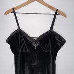 Vamp Goth Lace Velvet Bustier Dress Sleeveless Size XL Photo 2