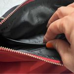 DKNY Gia Red with Black Strap Nylon Crossbody bag Photo 6