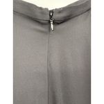 BCBGMAXAZRIA  Jackee Draped Pants Womens Small‎ Black Crepe Ruffle Slit Wide Leg Photo 6