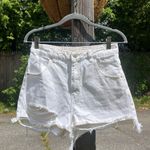 Revice Denim White denim shorts  Photo 0