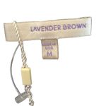 Lavender Brown  cheetah print lace shoulder top Photo 6