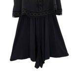 Topshop  Black Lace Knit Romper Photo 6