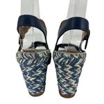 Chloé Chloe Piia Espadrille Logo Wedges in Denim Photo 12