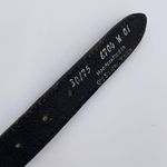 Vintage Black Leather Wolf Concho Belt Hand Crafted Mexico Western Southwestern Photo 6