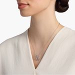 NWT Blue Nile 18" Infinity Ring Necklace In Sterling Silver (1 Mm) Photo 4