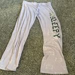 Purple Sleepy Kitty Cat Pajama Pants M Size M Photo 0