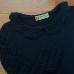 Vintage Lavorazione a mano Black Knit Sweater Photo 1