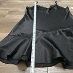 Delicates  Vintage‎ Black Satin Slip Dress Size Medium Photo 8