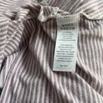 Rachel Zoe Women’s Purple Striped Short Sleeve Knot Twist Front Tee in a Size XL Photo 4